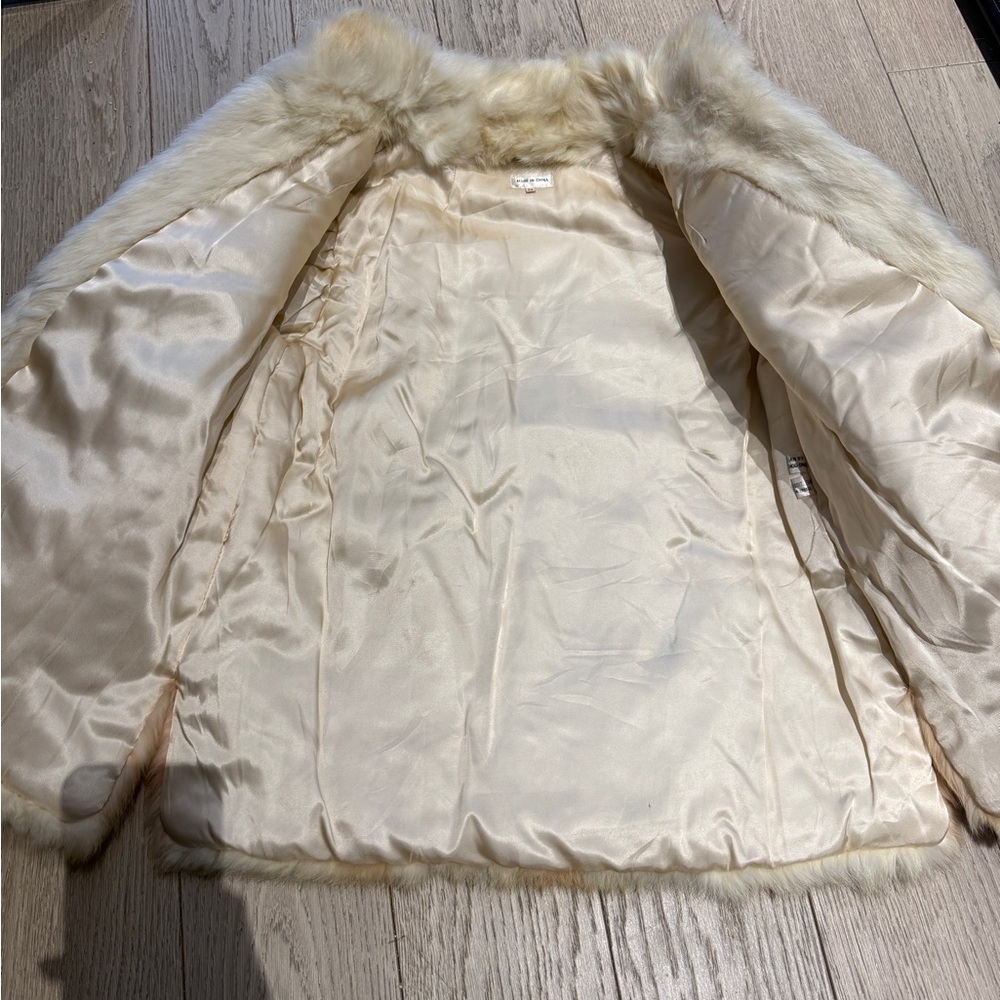 Genuine Rabbit Fur Jacket - Picture 3 of 5